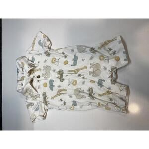 Milkberry Baby Romper 3-6 Months with Animal Print